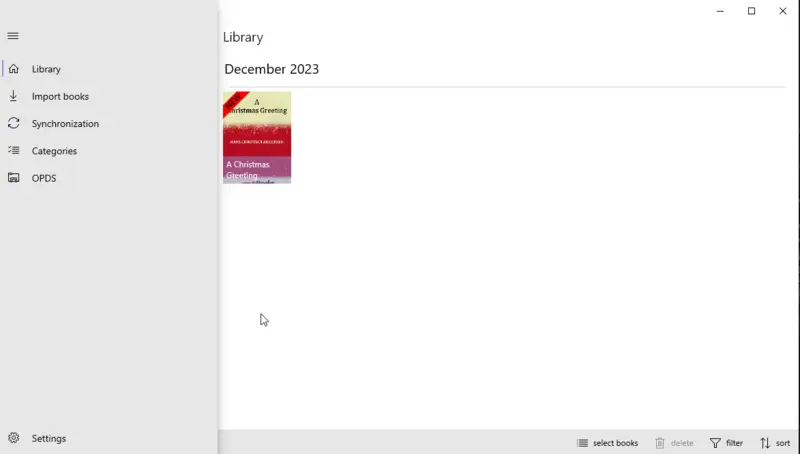 Fiction Book Reader 1
